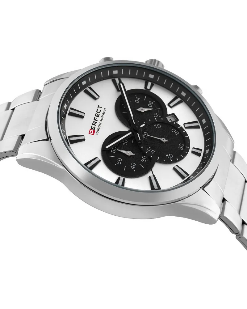 ZEGAREK MĘSKI PERFECT M510CH-01 - CHRONOGRAF (zp386a) + BOX ZEGAREK MĘSKI PERFECT M510CH-01 - CHRONOGRAF (zp386a) + BOX