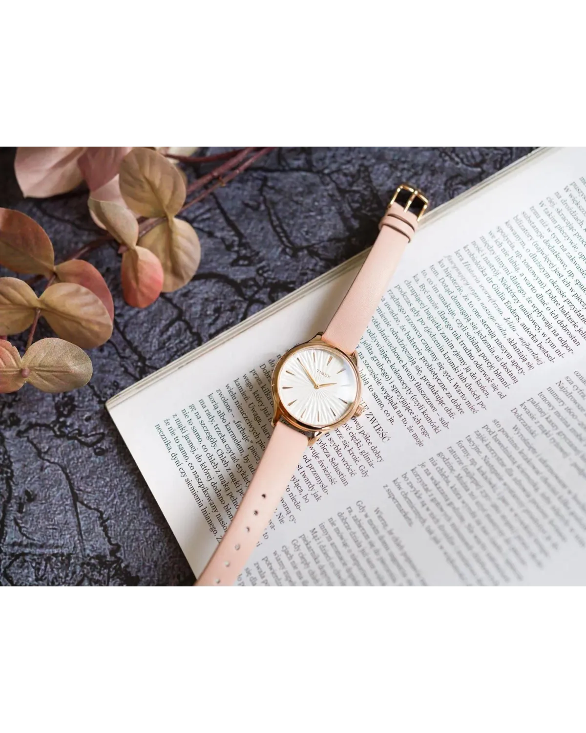 ZEGAREK DAMSKI TIMEX Peyton TW2V06700 + BOX