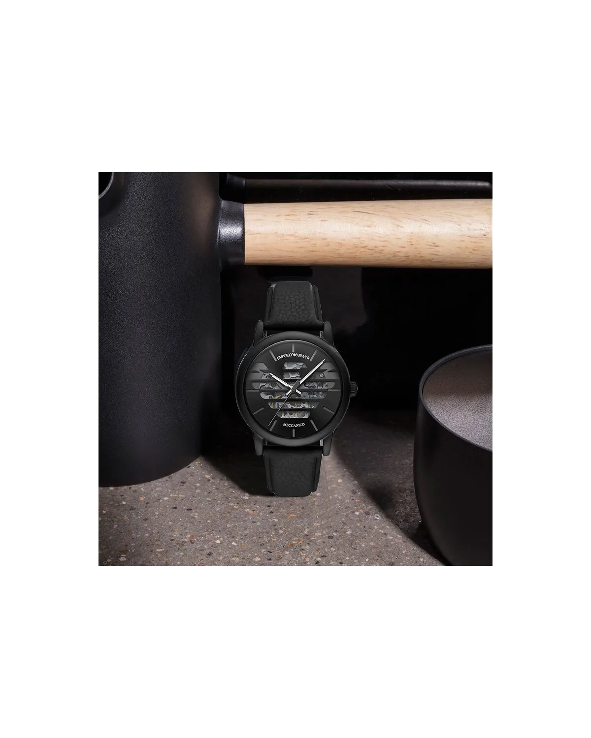 ZEGAREK MĘSKI EMPORIO ARMANI LUIGI AUTOMATIC AR60032 + BOX (zi062a)