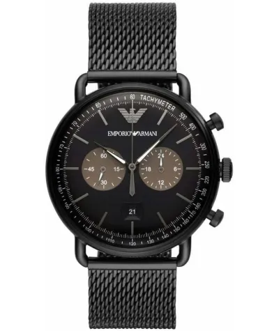 ZEGAREK MĘSKI EMPORIO ARMANI AR11142 - AVIATOR (zi020c)