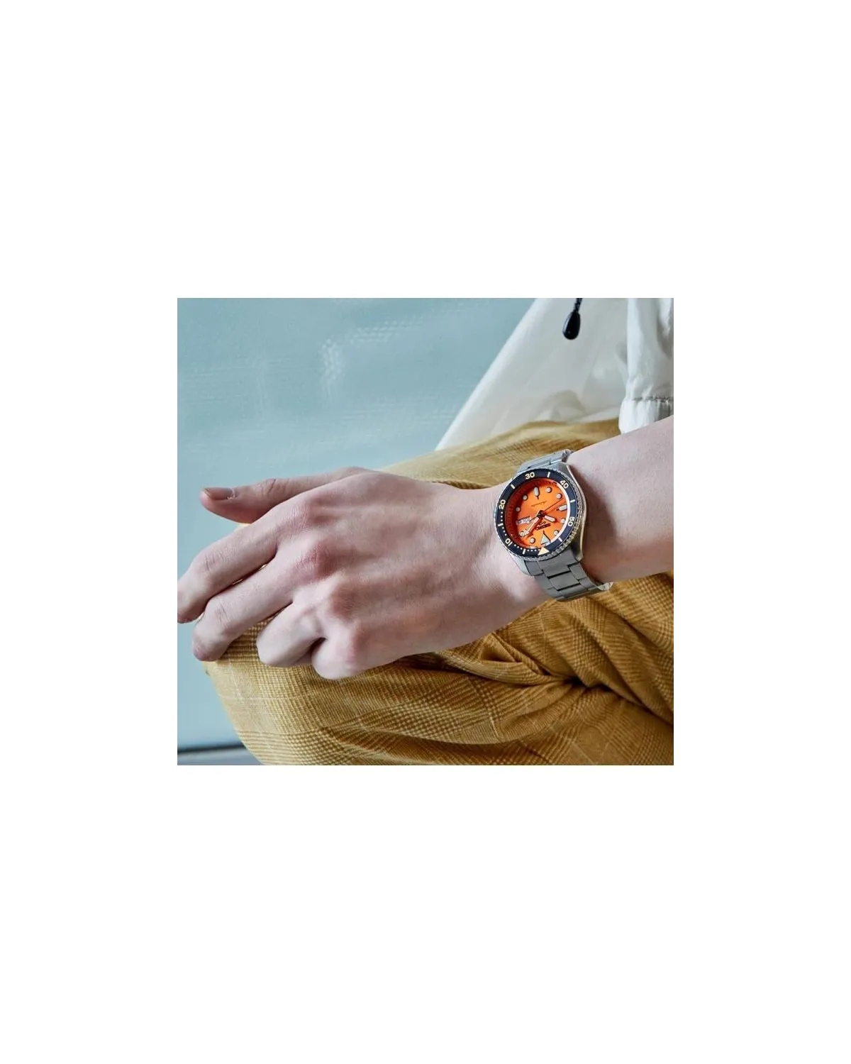 ZEGAREK MĘSKI SEIKO 5 Sports SRPK35K1 AUTOMAT + BOX