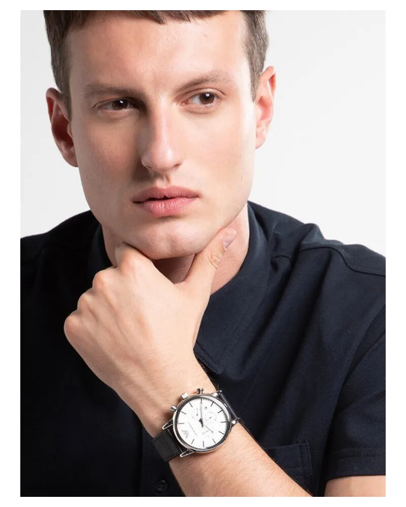 ZEGAREK MĘSKI EMPORIO ARMANI LUIGI AR1807 + BOX (zi091a)