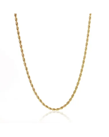 Naszyjnik stal chirurgiczna pozłacana 14k gold NST1243