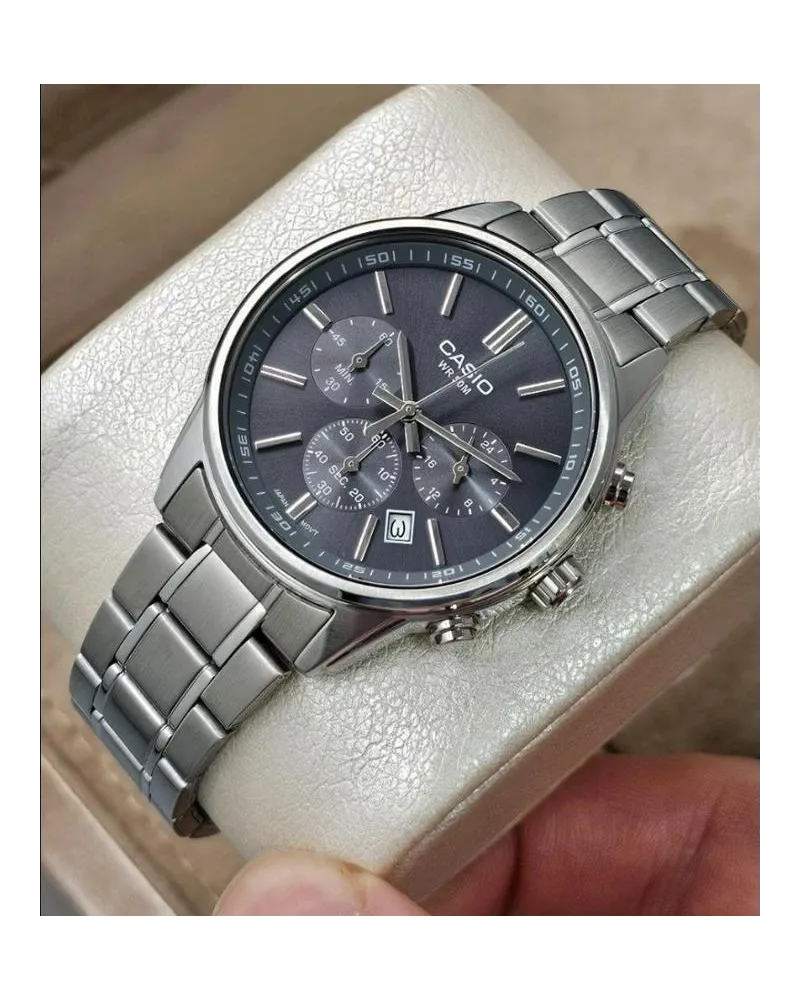 ZEGAREK MĘSKI CASIO MTP-E515D-8AV (zd265c) + BOX ZEGAREK MĘSKI CASIO MTP-E515D-8AV (zd265c) + BOX