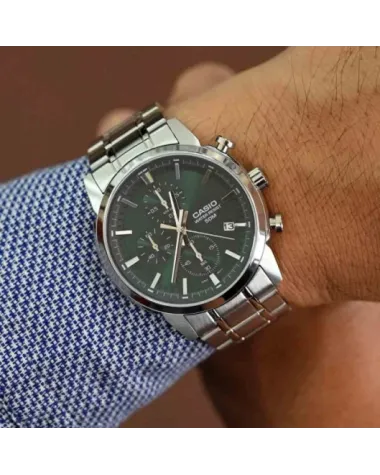 Zegarek Męski Casio MTP-E510D-3A + BOX