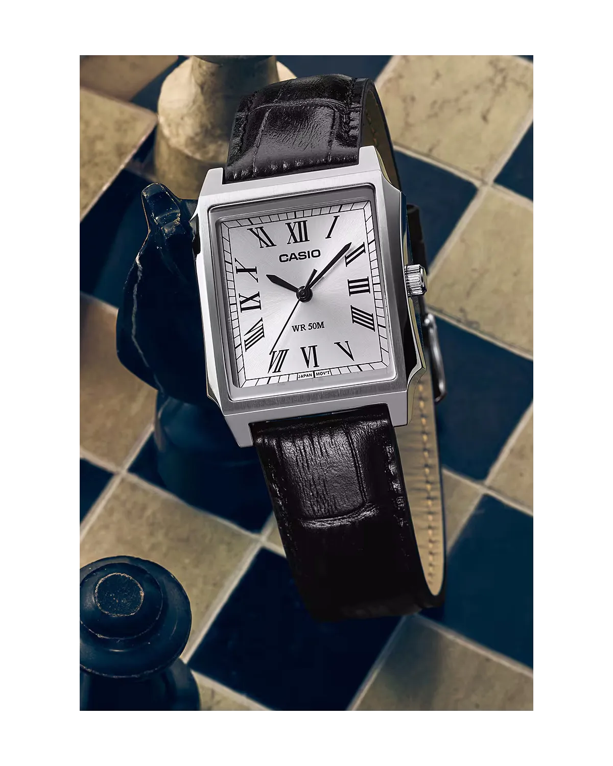ZEGAREK MĘSKI CASIO MTP-B190L-7B + BOX