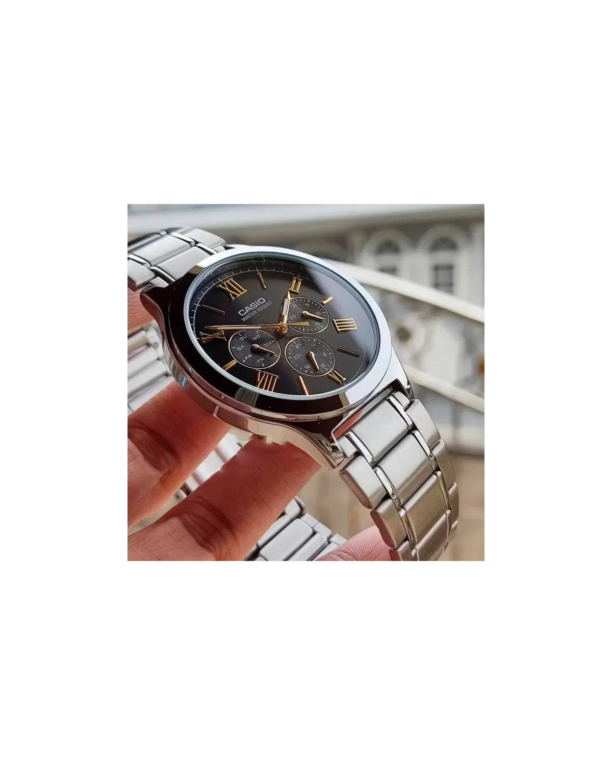 ZEGAREK MĘSKI CASIO MTP-V300D-1A2 + BOX ZEGAREK MĘSKI CASIO MTP-V300D-1A2 + BOX