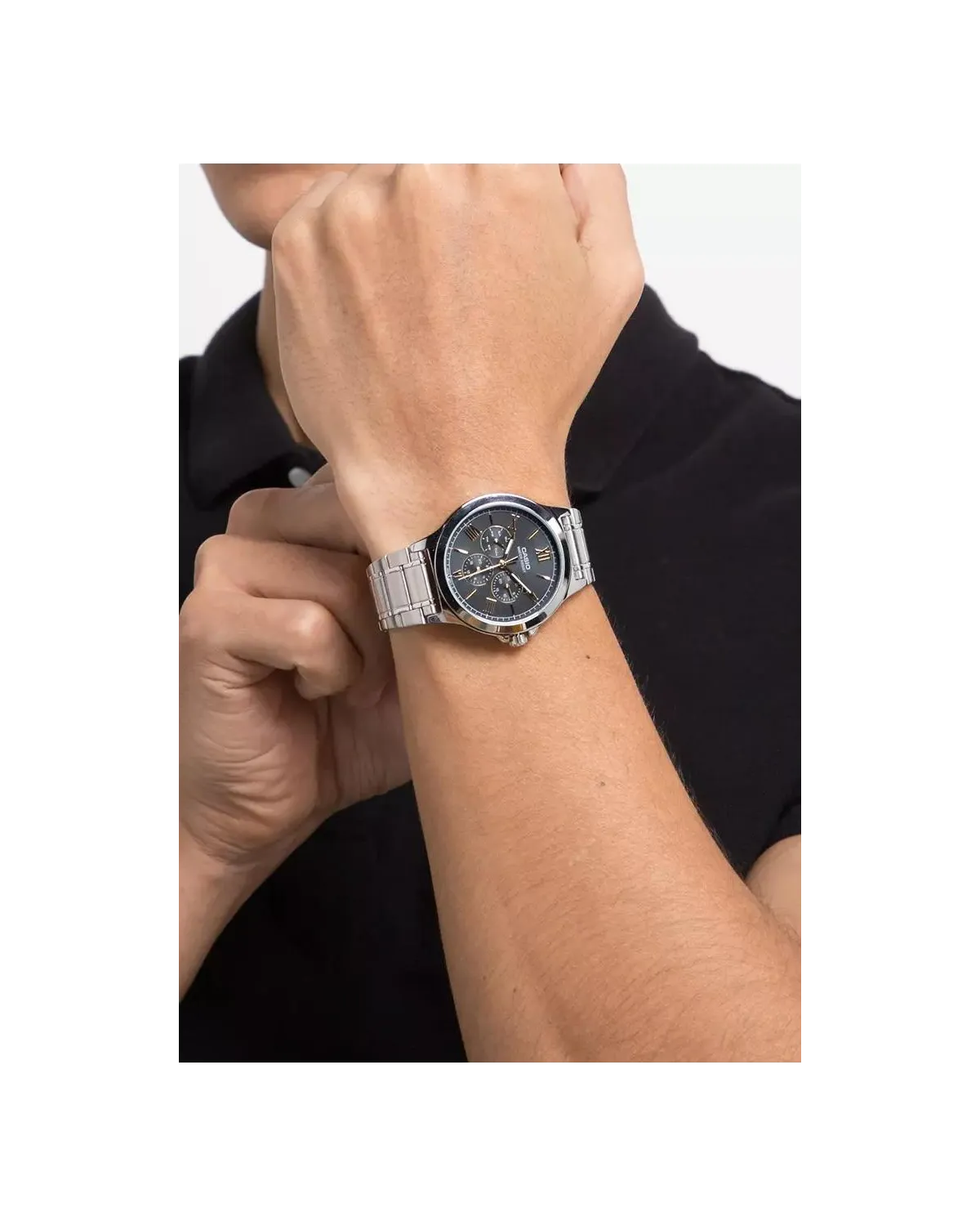 ZEGAREK MĘSKI CASIO MTP-V300D-1A2 + BOX ZEGAREK MĘSKI CASIO MTP-V300D-1A2 + BOX