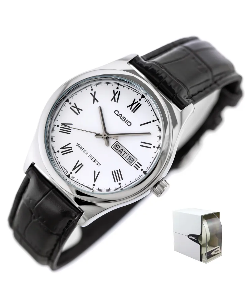 ZEGAREK MĘSKI CASIO MTP-V006L-7B (zd210b) + BOX ZEGAREK MĘSKI CASIO MTP-V006L-7B (zd210b) + BOX