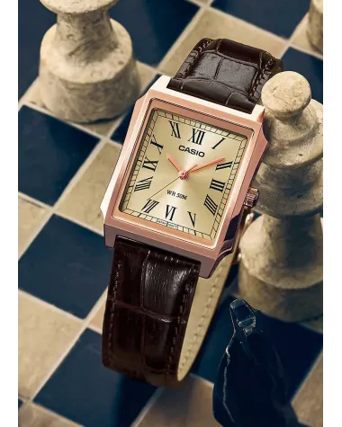 ZEGAREK MĘSKI CASIO MTP-B190RGL-9B + BOX