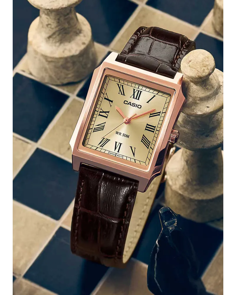 ZEGAREK MĘSKI CASIO MTP-B190RGL-9B + BOX