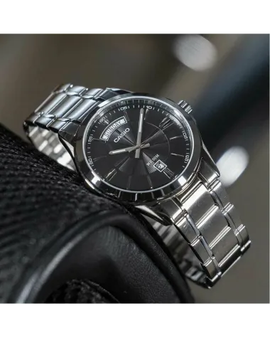 ZEGAREK MĘSKI CASIO MTP-1381D-8A (zd076g) + BOX
