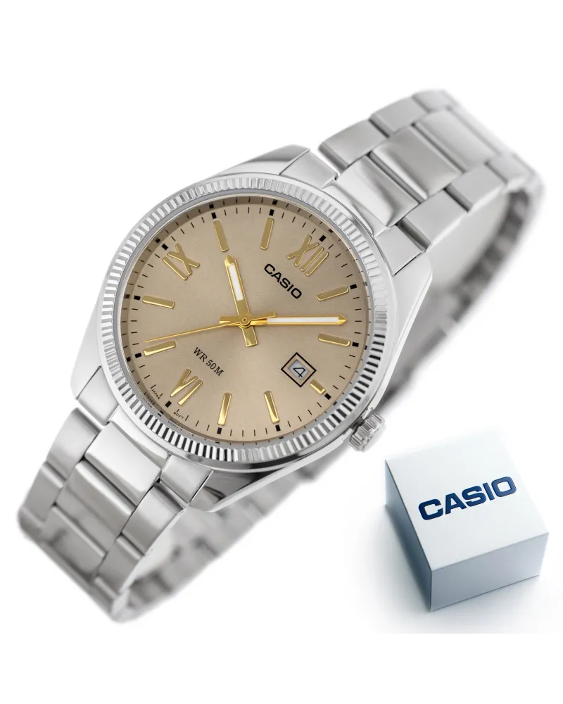 ZEGAREK MĘSKI CASIO MTP-1302DD-9A (zd072n) + BOX