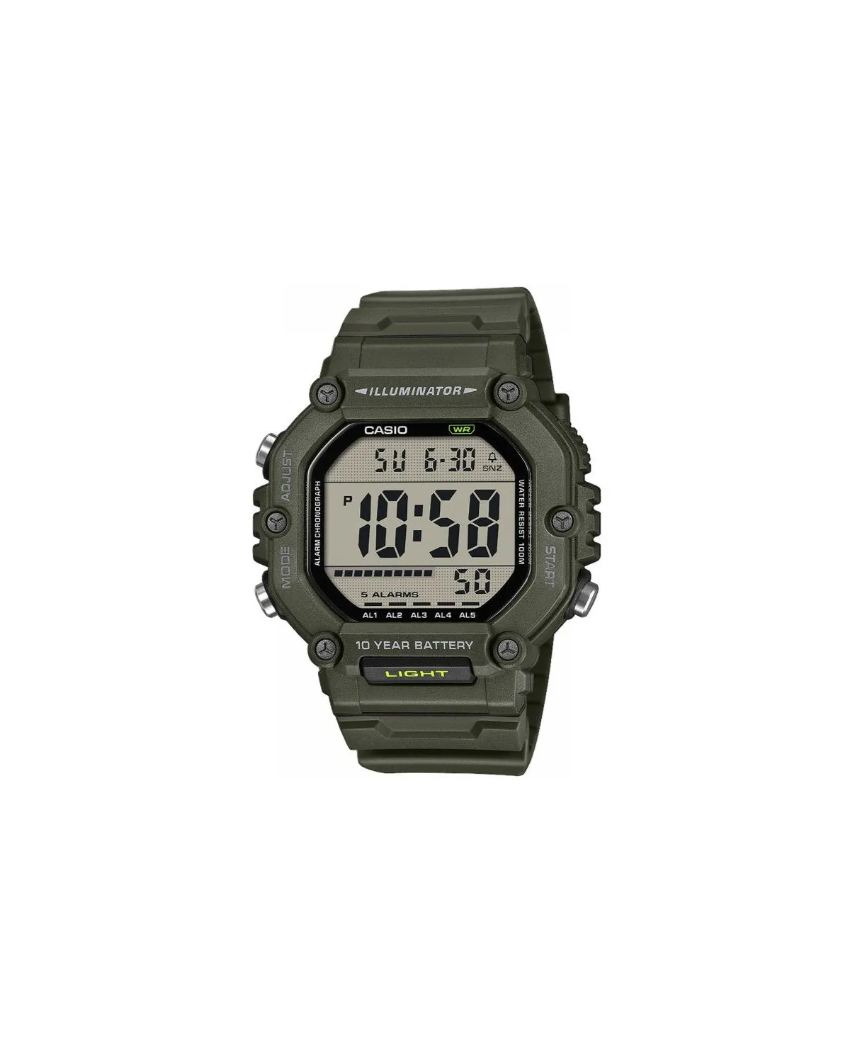 ZEGAREK MĘSKI CASIO AE-1600HX-3A + BOX (zd300e)