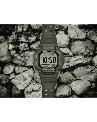 ZEGAREK MĘSKI CASIO AE-1600HX-3A + BOX (zd300e)