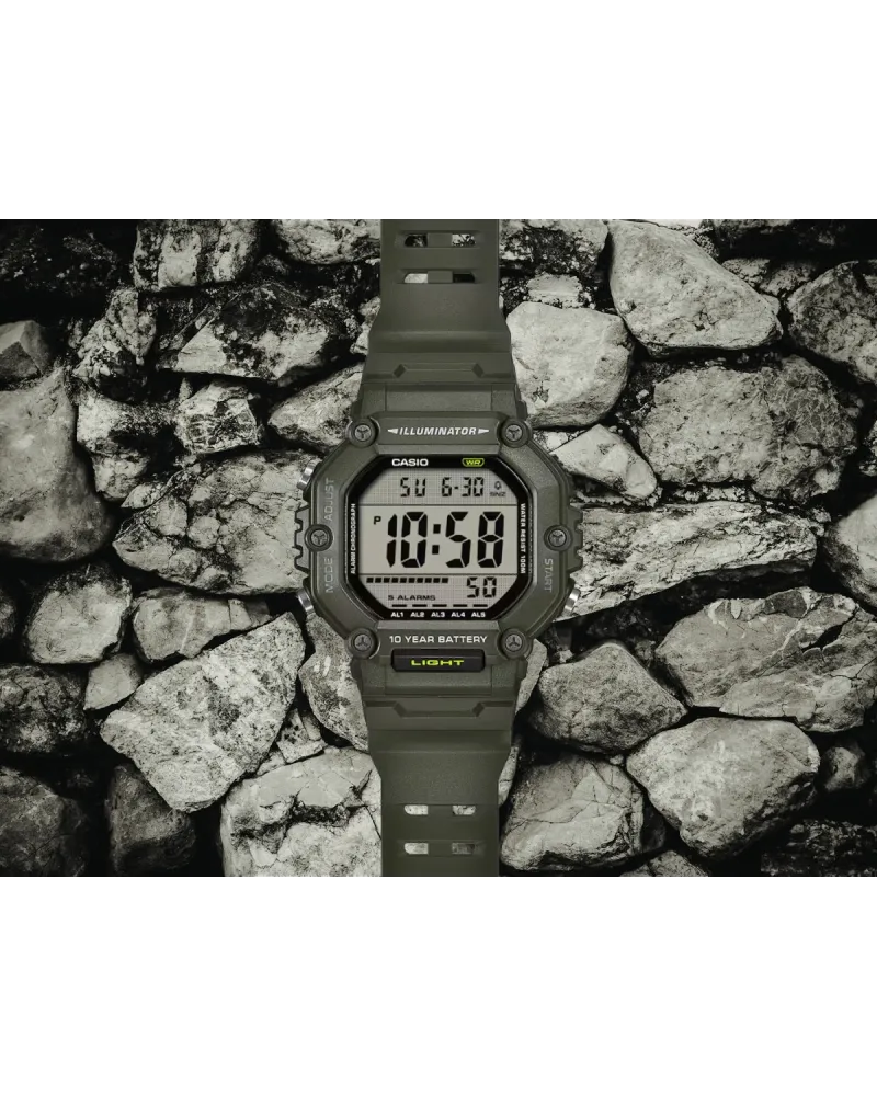 ZEGAREK MĘSKI CASIO AE-1600HX-3A + BOX (zd300e)