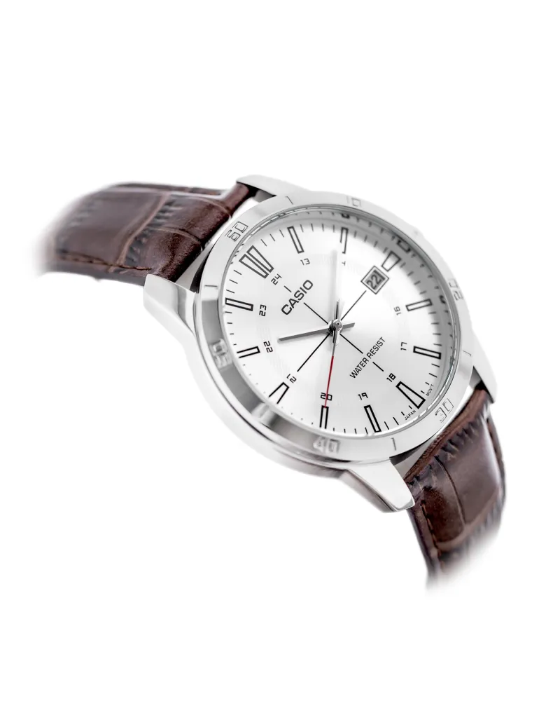 Zegarek Męski Casio MTP-V004L-7CUDF (zd251d) + BOX Zegarek Męski Casio MTP-V004L-7CUDF (zd251d) + BOX