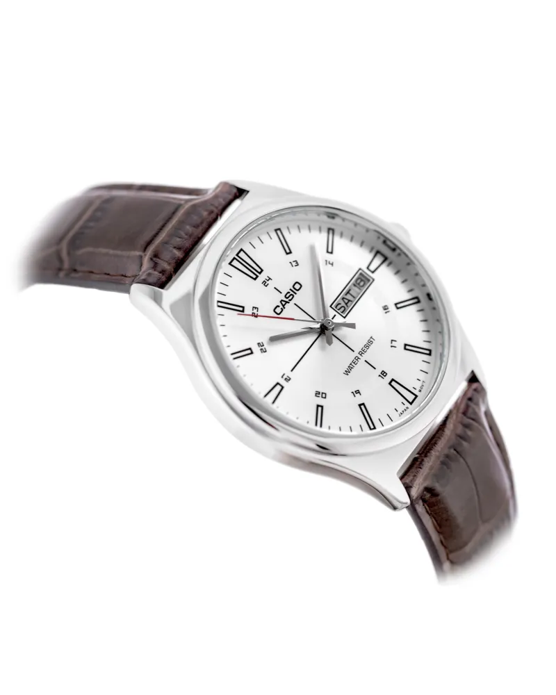 Zegarek Męski Casio MTP-V006L-7CUDF (zd210m) + BOX Zegarek Męski Casio MTP-V006L-7CUDF (zd210m) + BOX