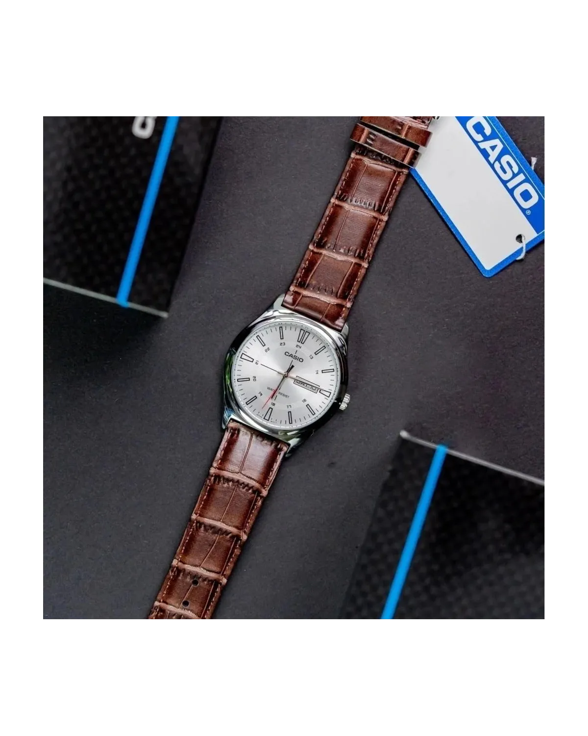 Zegarek Męski Casio MTP-V006L-7CUDF (zd210m) + BOX Zegarek Męski Casio MTP-V006L-7CUDF (zd210m) + BOX