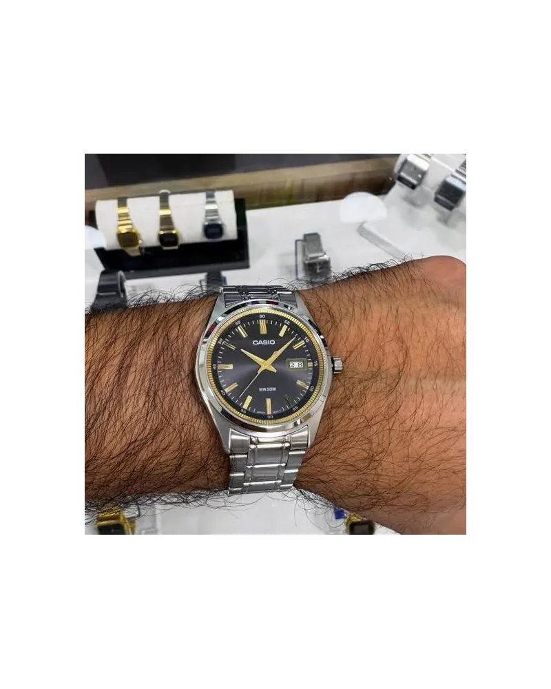 Zegarek Męski Casio MTP-B180D-1A2 + BOX Zegarek Męski Casio MTP-B180D-1A2 + BOX