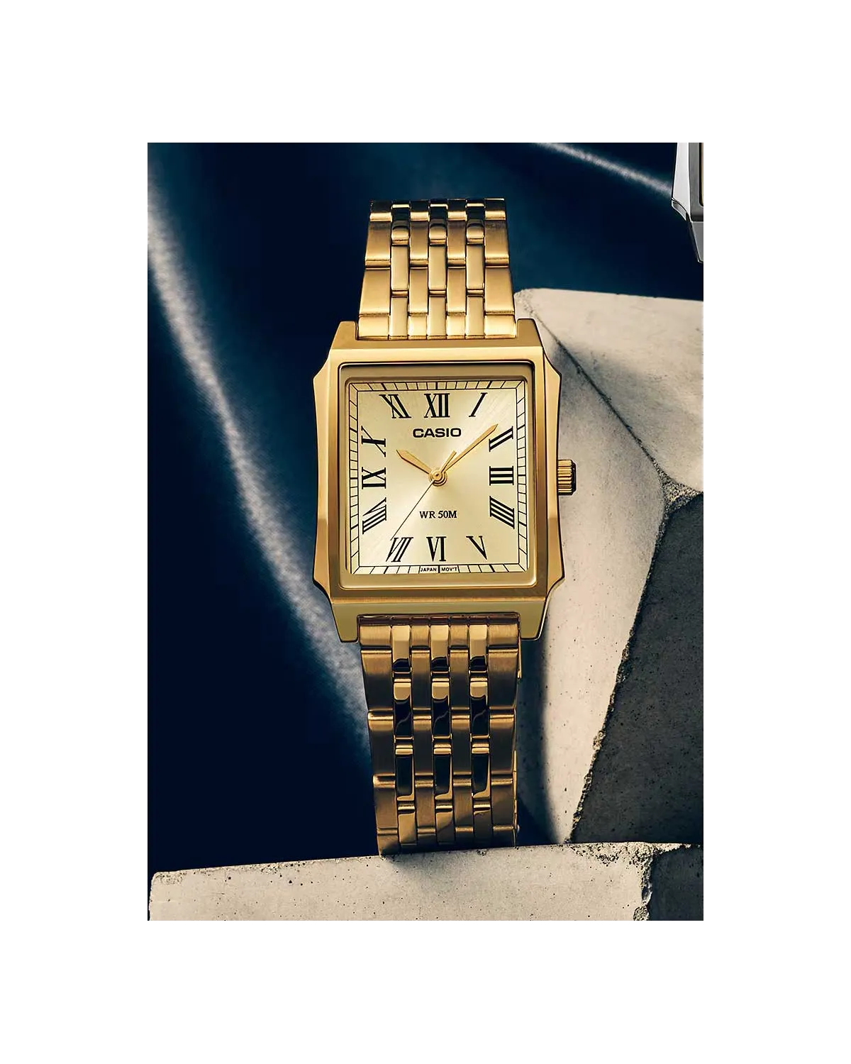 ZEGAREK MĘSKI CASIO MTP-B190G-9B + BOX