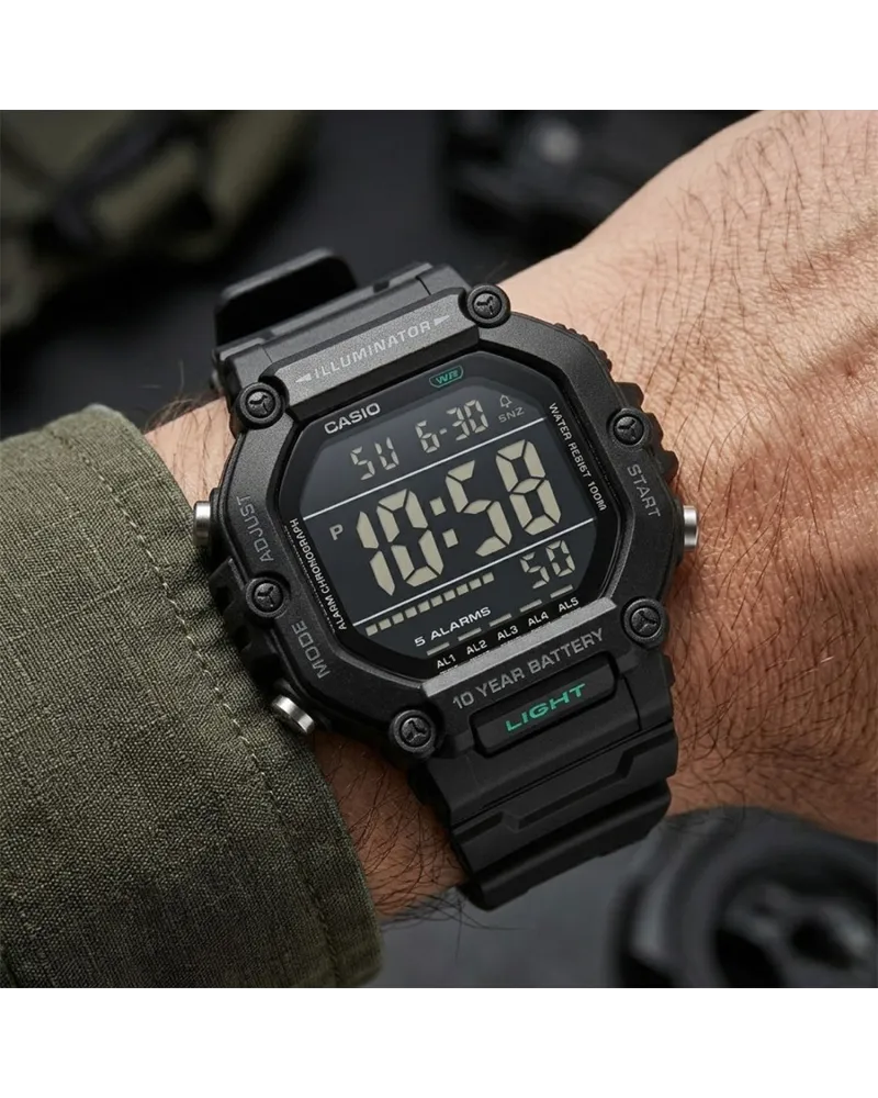 ZEGAREK MĘSKI CASIO AE-1600HX-1B + BOX (zd300d)
