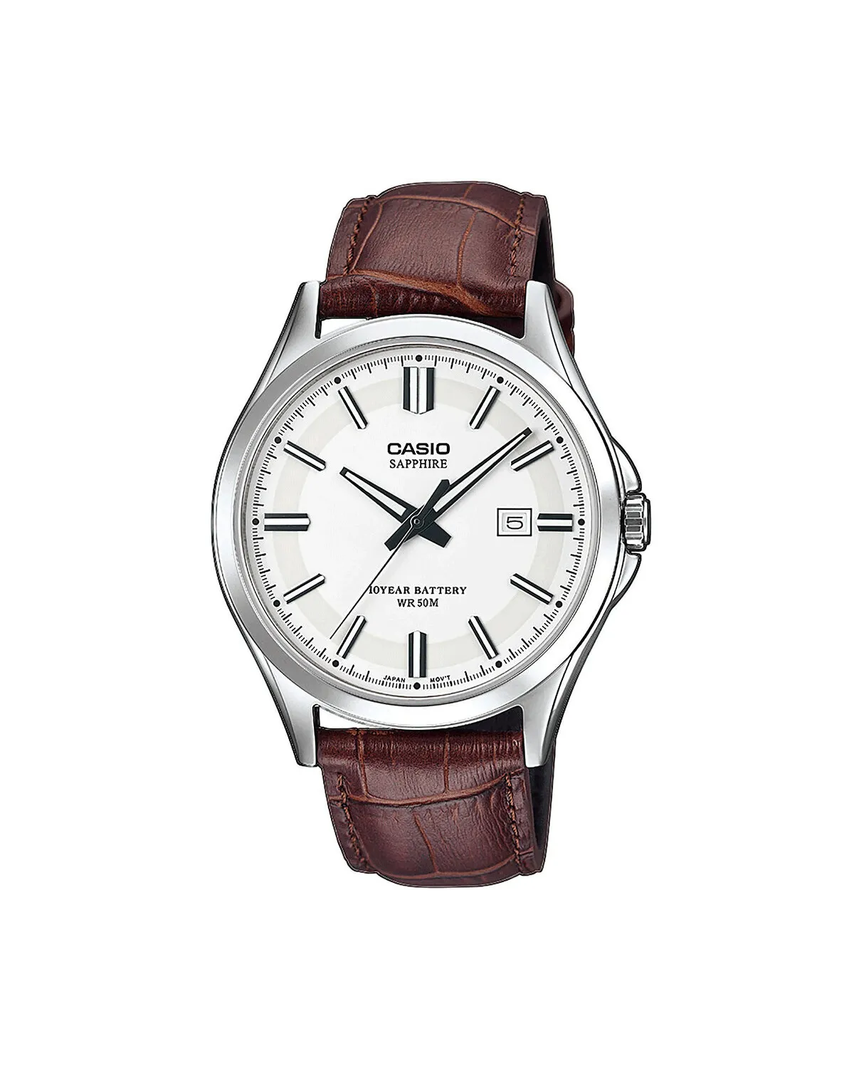 Zegarek Męski Casio MTS-100L-7A+ BOX (zd237b) SZAFIR Zegarek Męski Casio MTS-100L-7A+ BOX (zd237b) SZAFIR