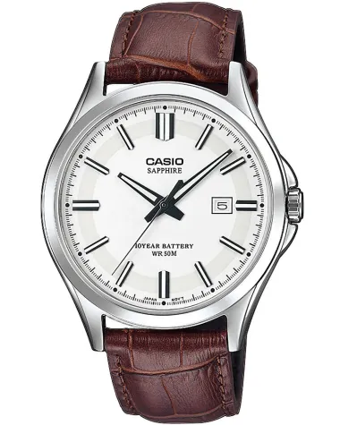 Zegarek Męski Casio MTS-100L-7A+ BOX (zd237b) SZAFIR