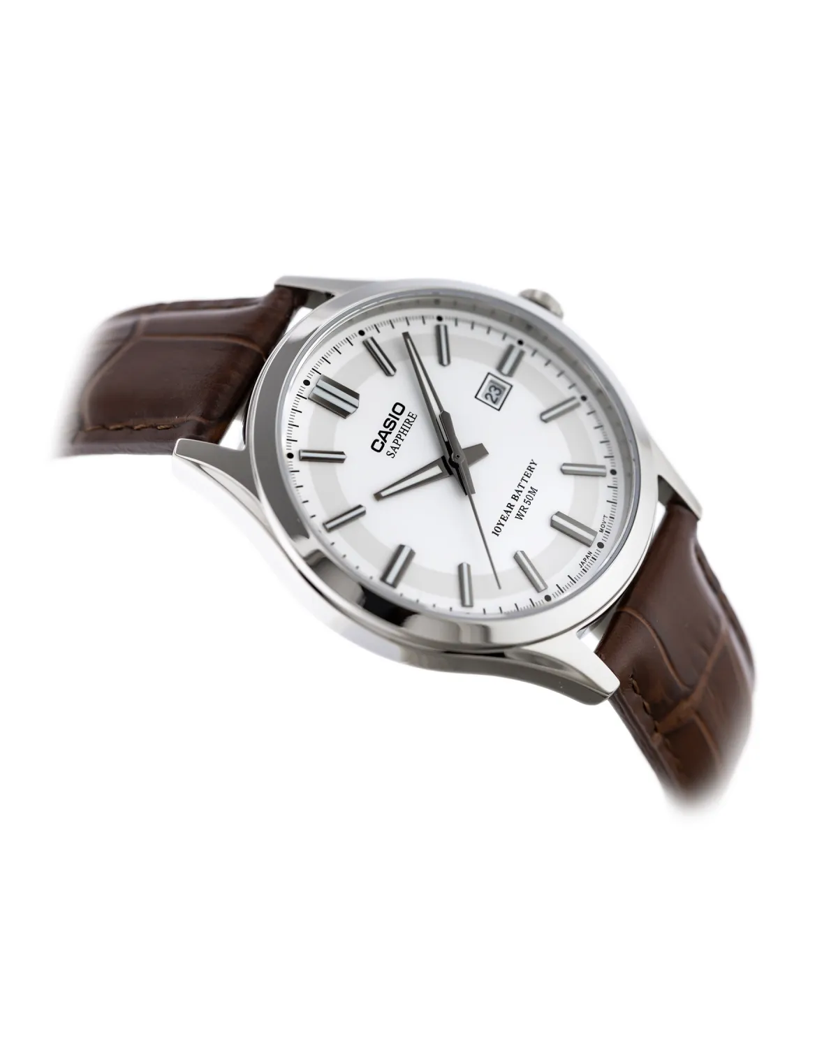 Zegarek Męski Casio MTS-100L-7A+ BOX (zd237b) SZAFIR Zegarek Męski Casio MTS-100L-7A+ BOX (zd237b) SZAFIR
