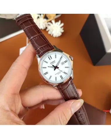 Zegarek Męski Casio MTS-100L-7A+ BOX (zd237b) SZAFIR
