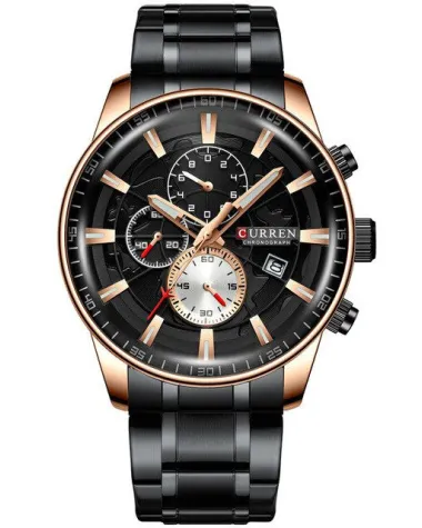 ZEGAREK MĘSKI CURREN 8362 (zc017d) - CHRONOGRAF + BOX