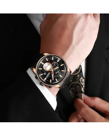 ZEGAREK MĘSKI CURREN 8362 (zc017d) - CHRONOGRAF + BOX ZEGAREK MĘSKI CURREN 8362 (zc017d) - CHRONOGRAF + BOX