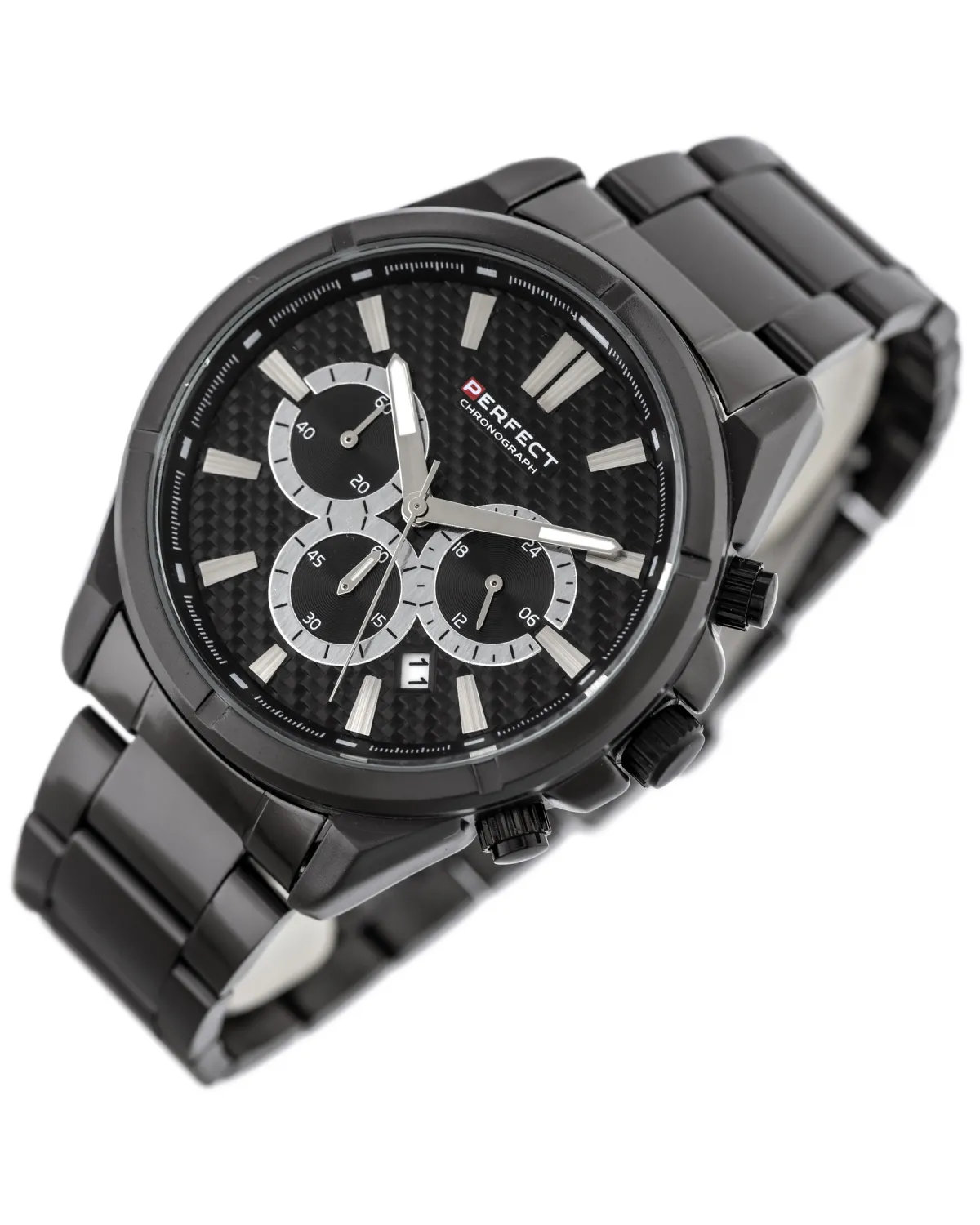 ZEGAREK MĘSKI PERFECT M501CH-07 - CHRONOGRAF (zp381c) + BOX