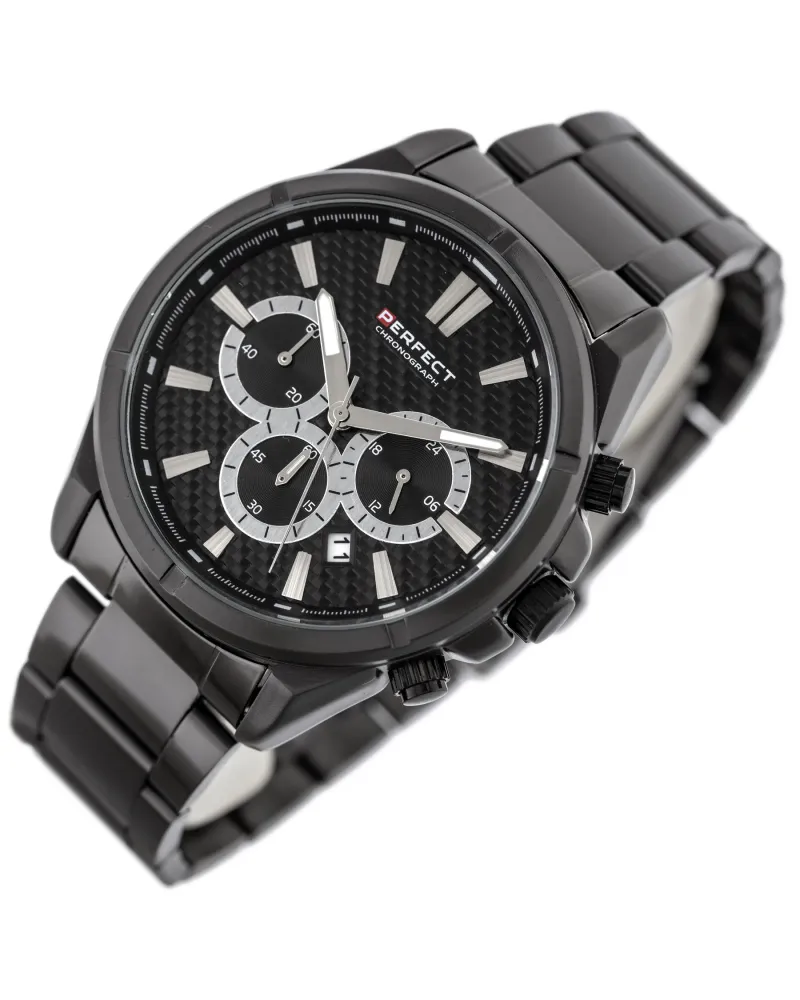 ZEGAREK MĘSKI PERFECT M501CH-07 - CHRONOGRAF (zp381c) + BOX