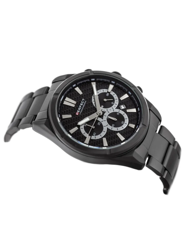 ZEGAREK MĘSKI PERFECT M501CH-07 - CHRONOGRAF (zp381c) + BOX