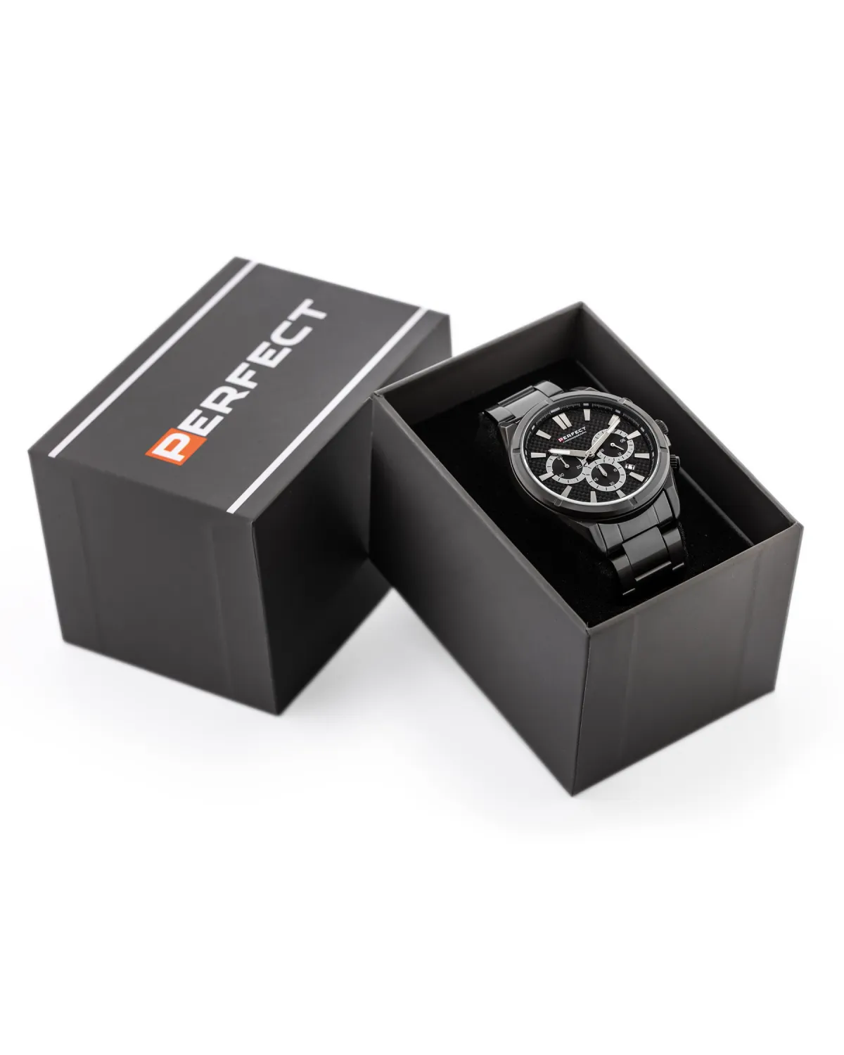 ZEGAREK MĘSKI PERFECT M501CH-07 - CHRONOGRAF (zp381c) + BOX