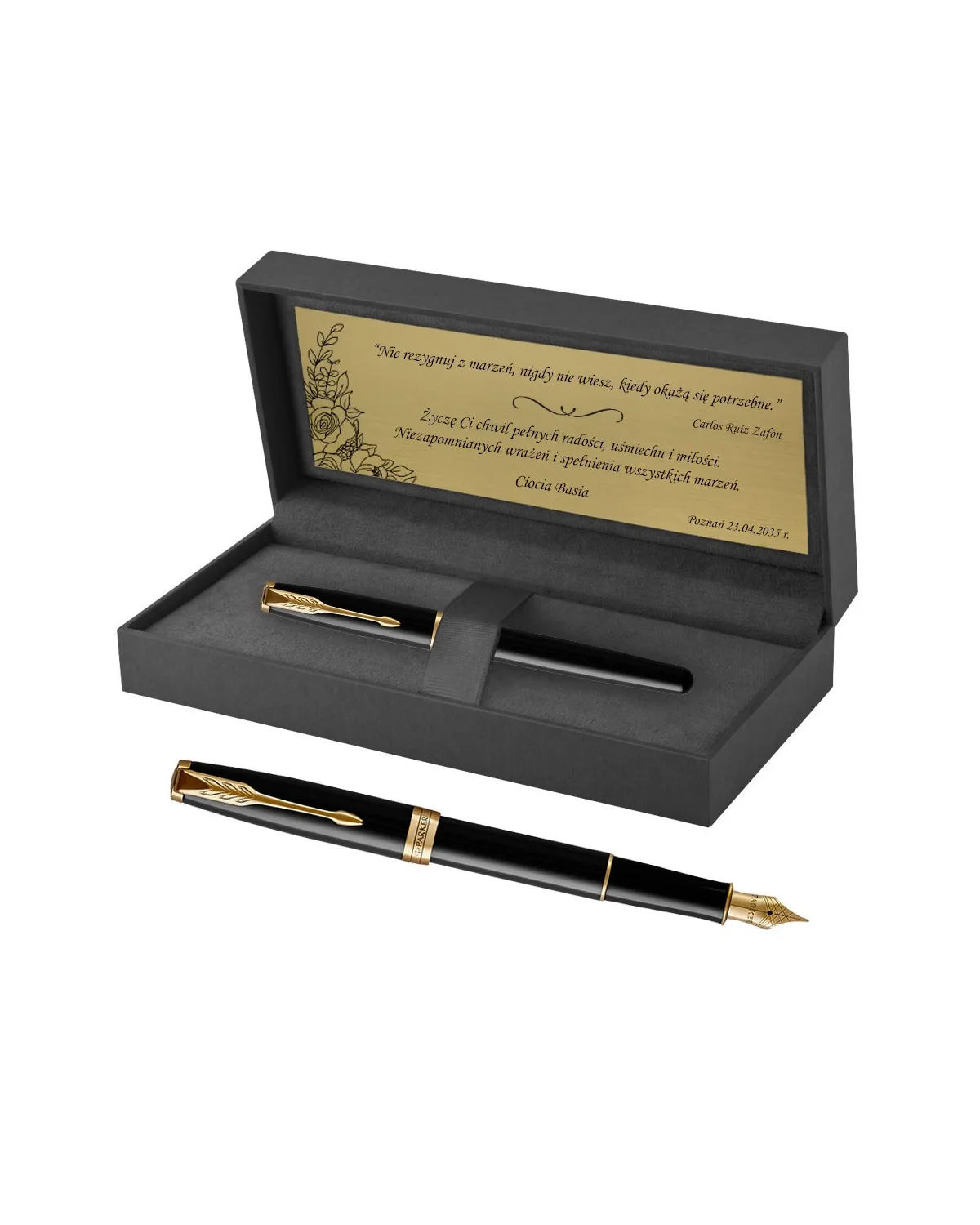 Zestaw Parker z grawerem Sonnet GT (ZP0003)