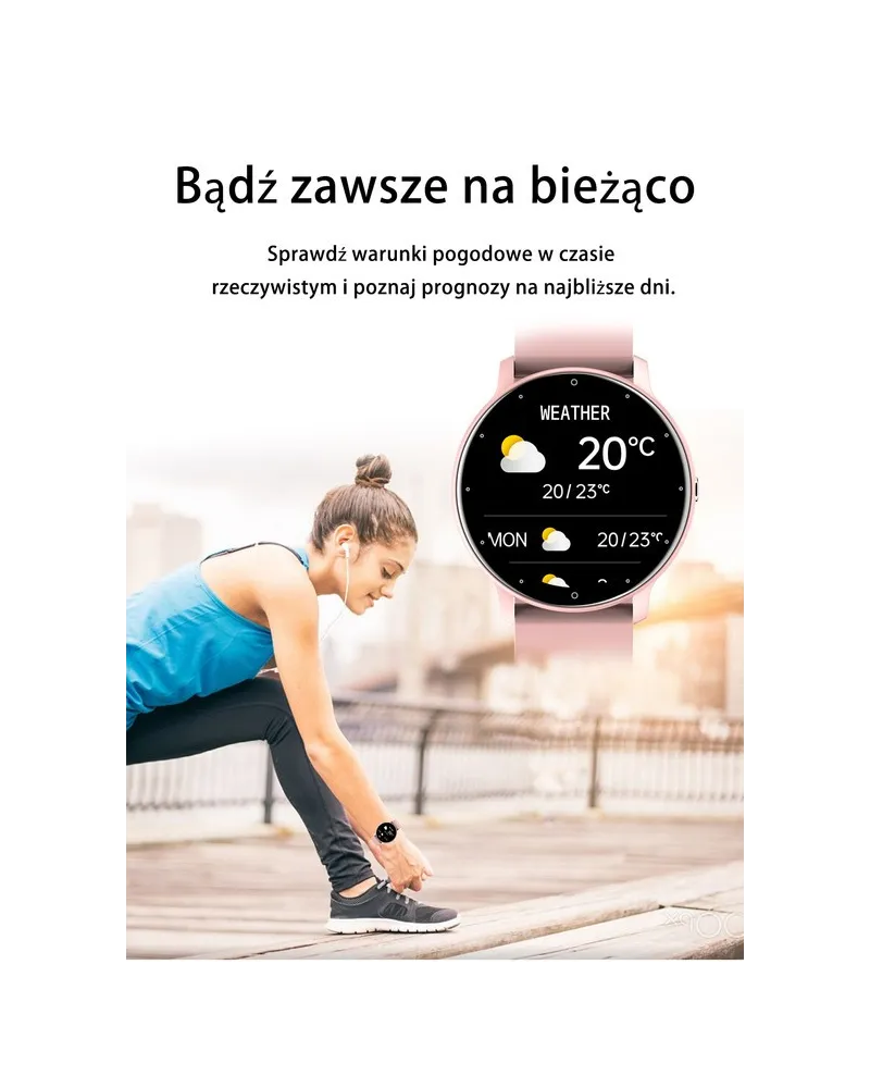 Zestaw Długopis Parker Jotter + Smartwatch + Bransoletka (ZG007)