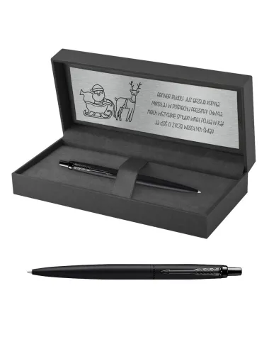 Długopis Parker Jotter XL Monochrome Black z grawerem (2122753/1)