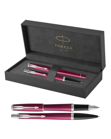 Długopis + Pióro Wieczne Urban Parker Różowe CT (1931582/1)