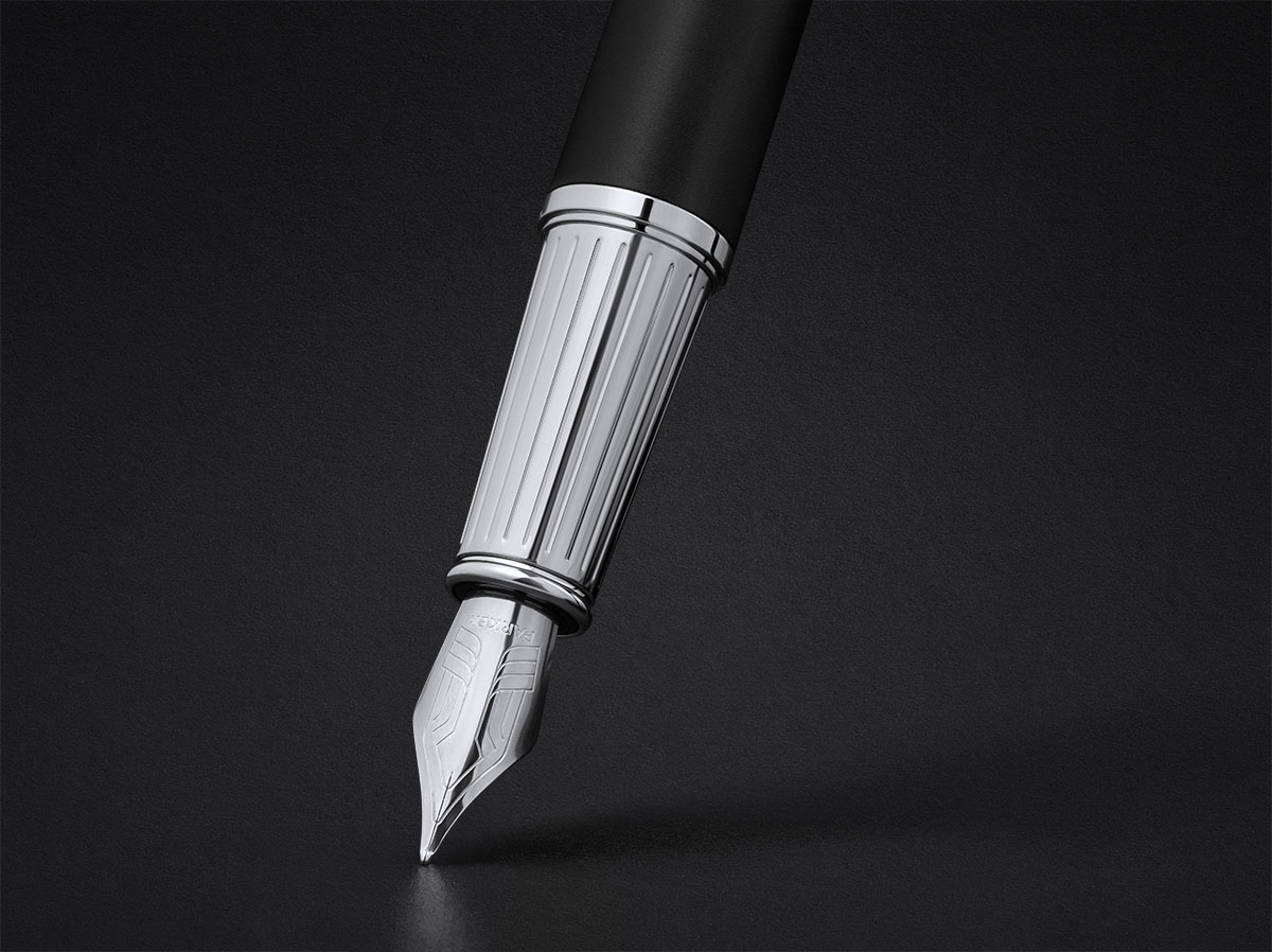Pióro wieczne Parker Ingenuity Legacy of Flight CT 2227806 stalówka i chromowana sekcja