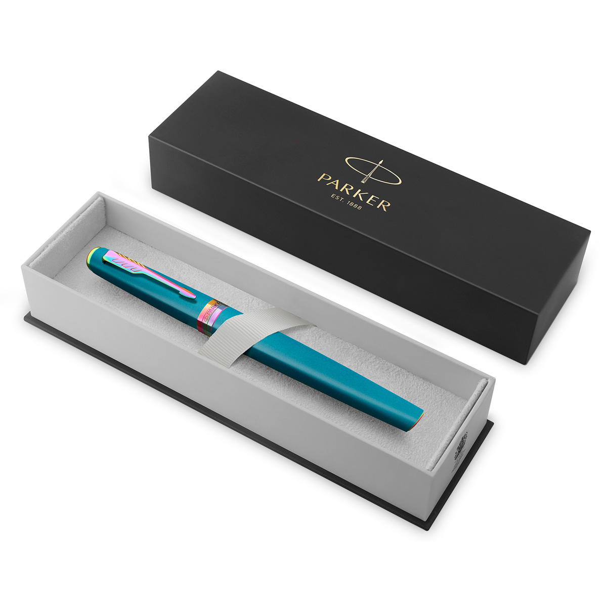 Pióro wieczne Parker Meridian Teal RBT 2247770 – turkusowe pióro w pudełku Parker