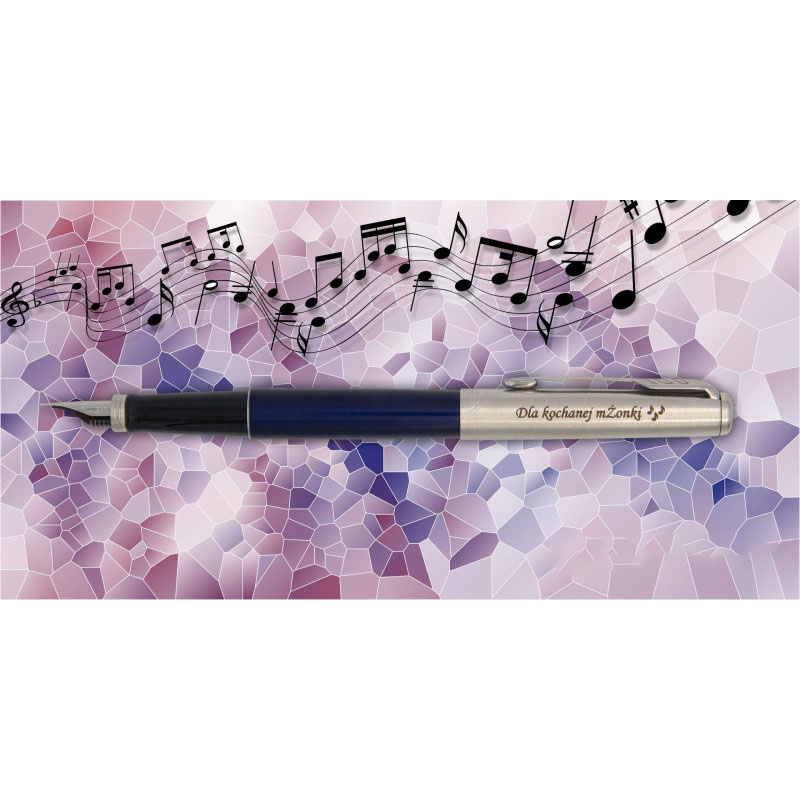 Pióro wieczne Parker Jotter Royal Blue CT 2030950 z grawerem – niebieskie pióro na prezent personalizowany