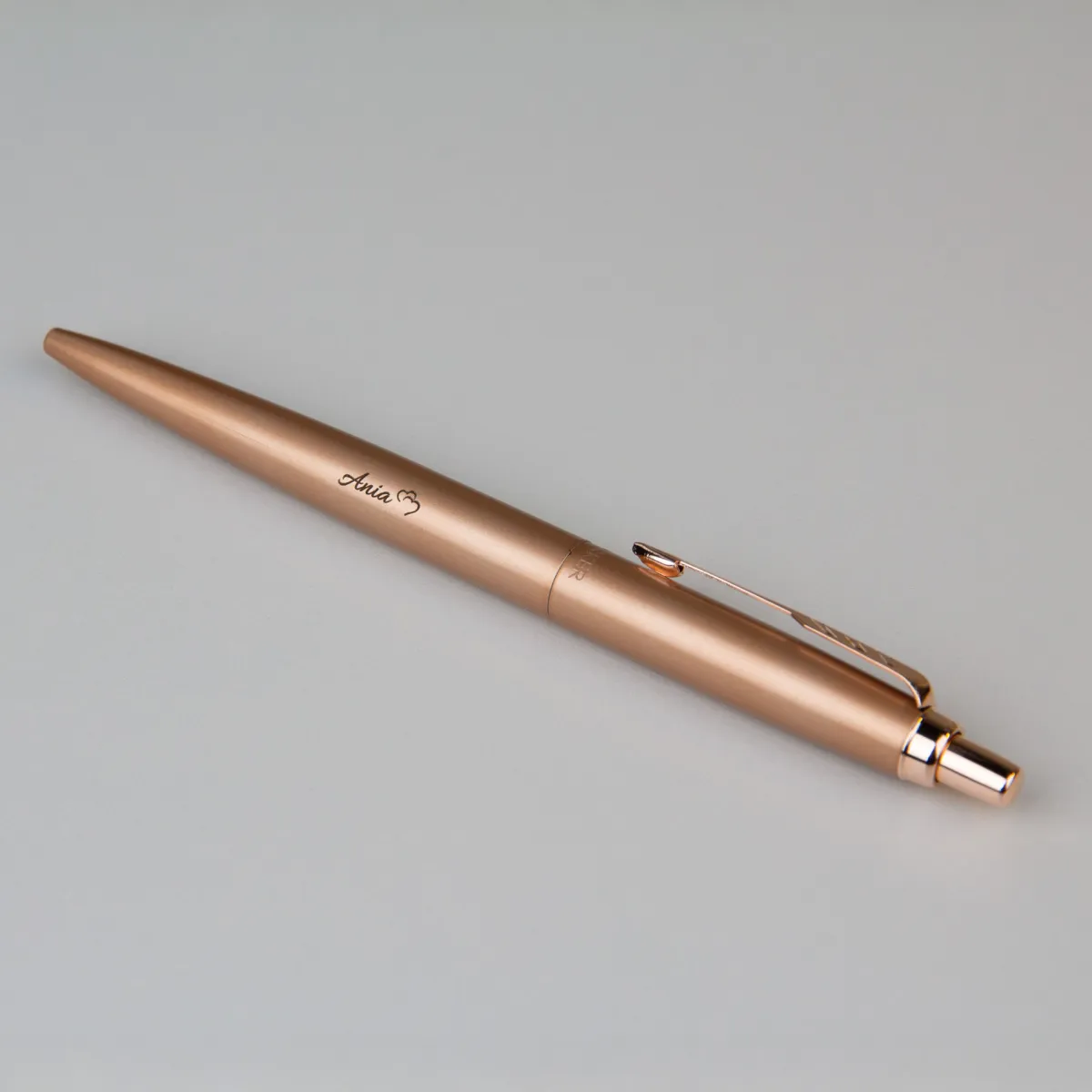 Długopis Parker Jotter XL Monochrome Pink Gold (2122755) z grawerem „Ania”