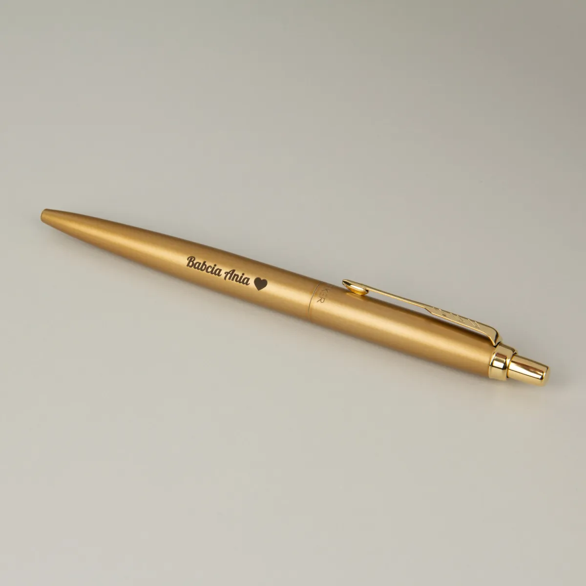 Długopis Parker Jotter XL Monochrome Gold (2122754) z grawerem &bdquo;Babcia Ania&rdquo;