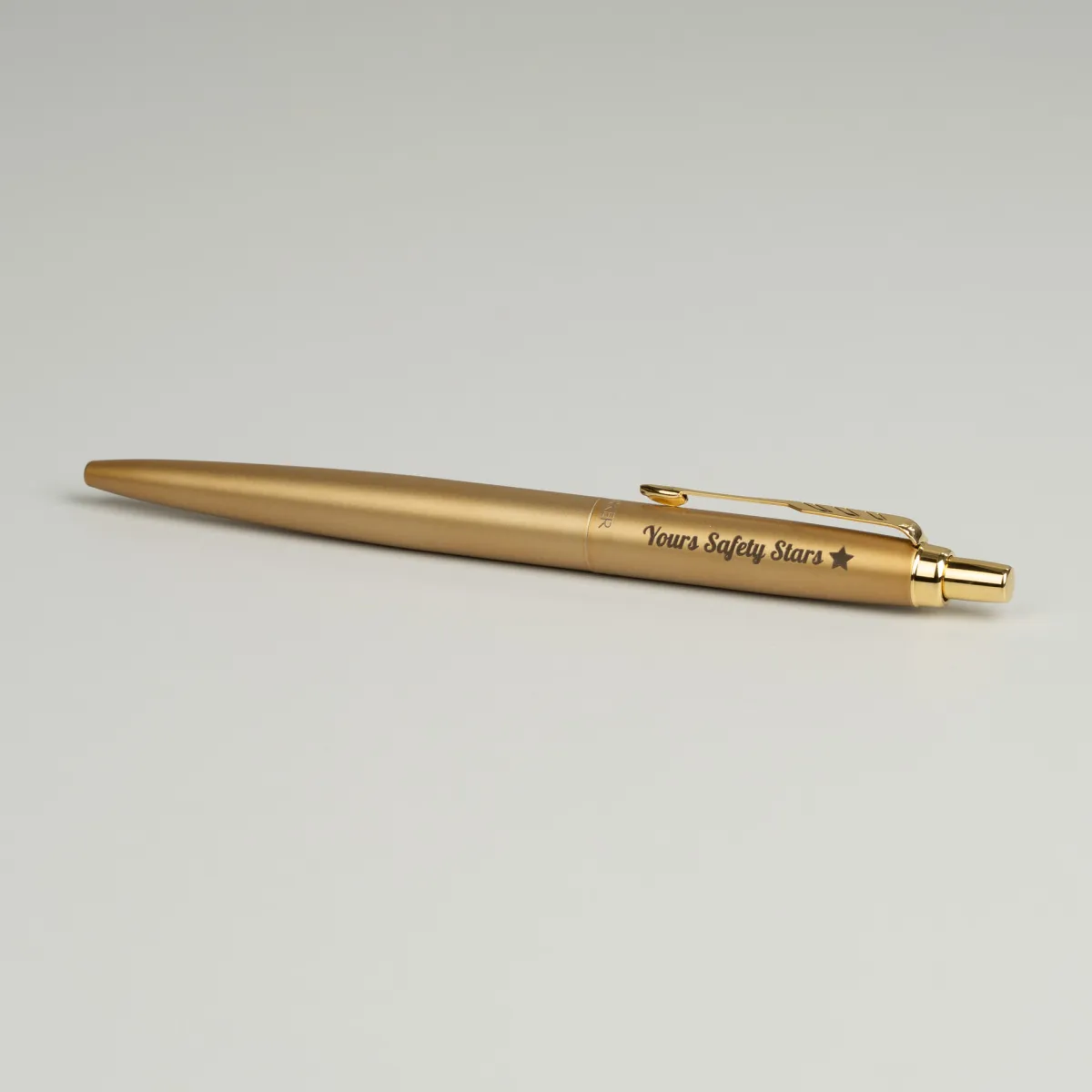 Długopis Parker Jotter XL Monochrome Gold [2122754] z indywidualnym grawerem na złotym, monochromatycznym korpusie.