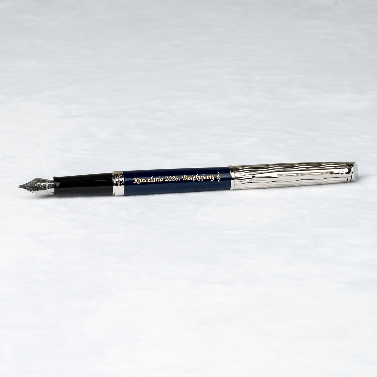 Pi&oacute;ro wieczne Waterman Hemisphere L'essence Du Blue CT [2166467] z grawerem &bdquo;Kancelaria 2026, Dziękujemy&rdquo;.